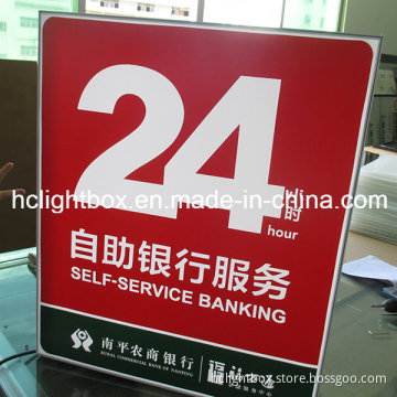 Advertising Display Light Box with Textile Fabric Banner